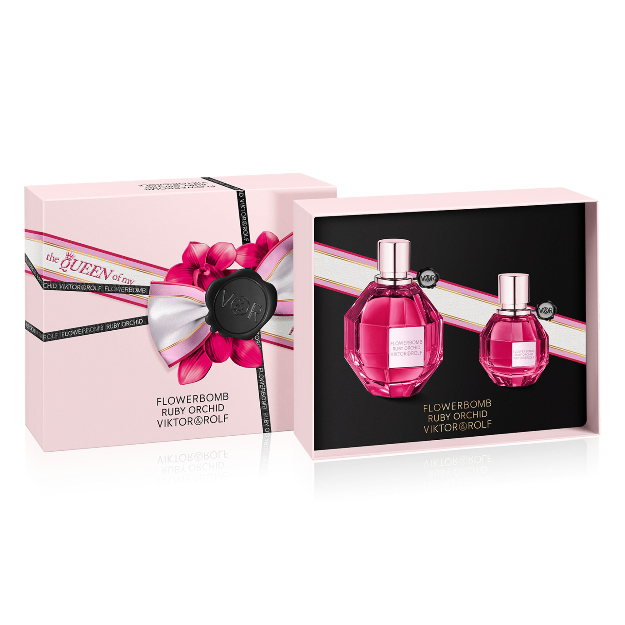 Viktor & rolf flowerbomb 3 piece top holiday gift set for women